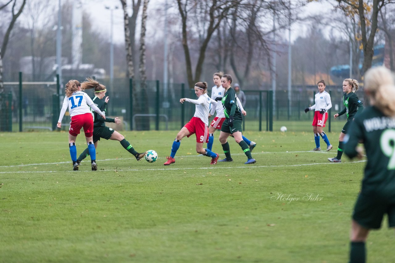 Bild 297 - B-Juniorinnen HSV - VfL Wolfsburg : Ergebnis: 2:1